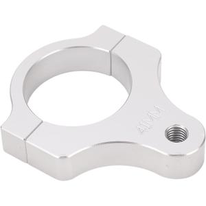 Damper Fork Bracket Support Holder, Steering Damper Fork Frame Mounting Clamp Vibrations Reduction Lightweight Damper Fork Bracket Support Holder for Motorcycle (41MM)