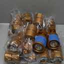 10W Dimmable Gold Track Lighting Heads H Type LED Track Light Replacement Fixtures Bright 4000K Cool White Ceiling Spotlight for Accent Task Art, Flicker Free CRI90+ 24 1000lm, Pack of 16