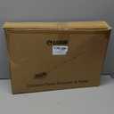 CAROD Chicken Poop Scooper & Rake 2-in-1, Metal Chicken Coop Scoop for Poop with 24 to 68" Adjustable Stainless Steel Handle, Litter Scooper Sand Sifting Shovel Chicken Coops/Animals House