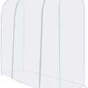 Clothing Rack Cover, Clothes Garment Rack Cover 6 Ft - with 2 Durable Zippers, Waterproof Cover for Clothing Hanging Rack 71" X 20" X 52" (180 X 50 X 133 cm) - Only Cover