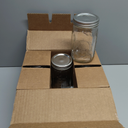 Wide Mouth 32 oz Mason Jars with Lids and Bands - 6 Pack - Packed in North Mountain Supply ImpactGuard Box - BPA-Free, Made in the USA for Canning, Freezing, Storing, and More