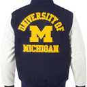 Pro Standard Mens Ncaa University Of Michigan College Classic Chenille Varsity Jacket