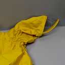 Tuff Pupper Waterproof Dog Raincoat | Full-Body Windproof Rain Jacket for Dogs | Reflective Strips | Breathable Mesh Lining | Adjustable Fit | Leash Port (Yellow, XXL)