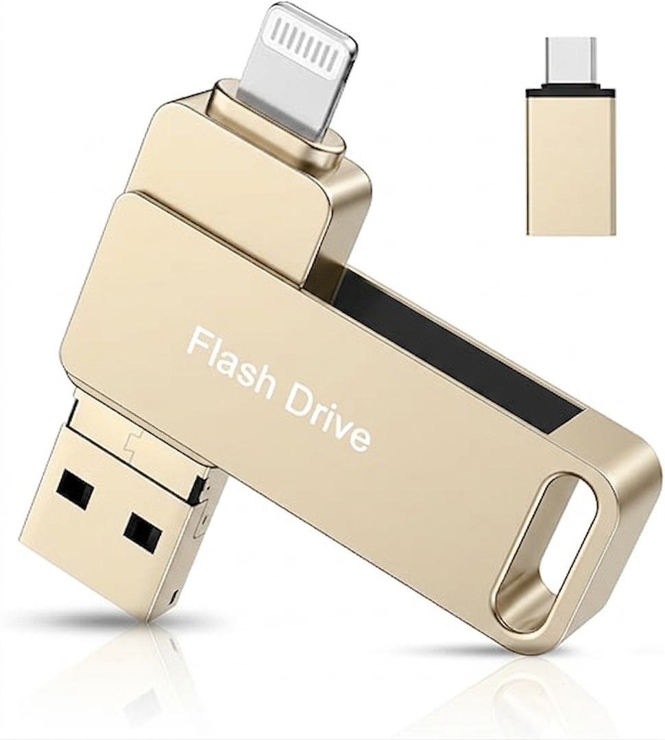 Apple MFi Certified Flash Drive 512GB for iPhone Photo Stick USB Memory Stick Thumb Drives High Speed USB Stick Jump Drive External Storage Compatible for iPhone/iPad/Android/PC