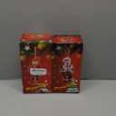 Climbing Santa with Rope, Climbing Santa Claus on Ladder Climbs Up and Down with Light Music Sound, Christmas Ornament for Xmas Tree Fireplace Home Dcor (2 pcs)