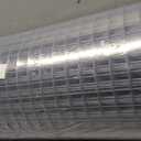 16 Gauge Galvanized Hardware Cloth 48in x 100ft Silver 1 inch Welded Garden Fence Roll for Gardens, Chicken Coops & Poultry Animal Netting Cage