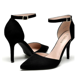 Odisen Women's Closed Toe Heels Pumps, 7,5