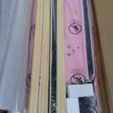 Queen Size Bed Frame with Headboard, Velvet Upholstered Platform Bed Frame No Box Spring Needed, Queen Sized Modern Bedframe with Strong Wooden Slats, Pink