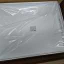 White Rectangular 16x20 Inches Acrylic Ottoman Tray Decorative Serving Tray with Cutout Handles Organizer Tray on Coffee Table Countertop Big Breakfast Bed Tray Living Room Appetizer Serving Food