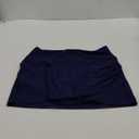Mid Rise Swim Skirt - 2025 Bathing Suit Skirt with Built-in Bikini Bottom Waistband Skort Swimsuit Bottoms for Women, L