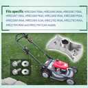 72610-VG3-030 Blade Holder Compatible With Honda Lawn Mover Engine Blade Adapter For HRN216, HRR216 K6 K7 K8 K9 K10 K11, HRS216 K5 K6 K7, HRX217 K2 K3 K4 K5 K6 Blades Bracket With Bolts and Spacer