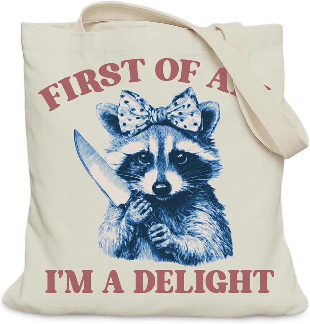 Just a Girl Who Loves tote Bag for Women Girls, Aesthetic Tote Bag for Her, Medium Size with Inner Pocket