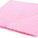 Wedge Pillow for Kids,Memory Foam for Back,Legs & Knees, Relaxation and Comfort, Soft and Breathable, Dot Texture Pillow for Reading Watching TV Gaming Sleeping, Fit for Sofa Floor Room (Pink)