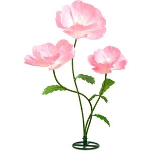 5.6 Ft Large Paper Artificial Flowers Giant Flowers for Decoration Indoor/Outdoor, Giant Paper Flowers for Garden Wedding, Hotel, Office, Shop Window, Photography Props, Pink