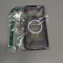 Magnetic for Google Pixel 10 Pro XL Case with Stand, Upgraded [Compatible with MagSafe] Slim Translucent Matte Military Grade Drop Protection Cover Man Woman for Pixel 10 Pro XL 6.8"- Black+Orange