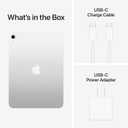 Apple iPad 11-inch: A16 chip, 11-inch Model, Liquid Retina Display, 128GB, Wi-Fi 6, 12MP Front/12MP Back Camera, Touch ID, All-Day Battery Life Silver