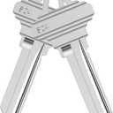 WAH LIN PARTS Blank Key Blanks, Pack of 100 Uncut Blank Keys, Copper Structures Blank Keys(SC4), Nickel, Brass, WL-SC4