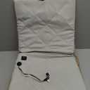 Thyle Portable Heated Seat Cushion for Bleachers Foldable Heating Cushion 3 Mode Adjustable Heated Stadium Chair Bleacher Seat for Bleachers Indoor, Power Bank Not Included (Gray)