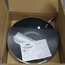 10.5-Inch Carbon Steel Wok, Stay-Cool Wooden Handle Stir-Fry Pan for 23 Servings, Authentic Chinese Cooking For All Stovetops, Non Toxic, Oven-Safe, 2-Piece Set