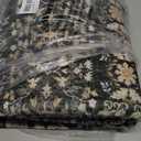 WITSHOCK Vintage 2x6 Black Brown Entryway Rug, Low Pile Non-Slip Machine Washable Runner Rug for Bedroom Living Room Dining Room Nursery Playroom Home Decor