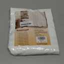 Seasonwood Grey and White Shower Curtain with Tassels Modern Farmhouse Shower Curtains for Bathroom Decor 72L”x72W” Machine Washable Fabric Bath Curtain