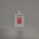 SPOTMINDERS Apple MFi Certified Wallet Tracker Gifts for Women (iOS Only) Works with Apple Find My IP68 Rechargeable Tracking Card 0.07in Slim Bluetooth iPhone Item Finder for Luggage, Tags, Purse (Pink (Pack of 1))