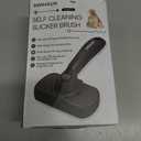 Swihauk Self Cleaning Slicker Brush for Dogs & Cats - Skin Friendly Deshedding and Grooming Brush for Haired Pets, Pet Supplies Accessory, Black