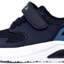 Nautica Kids Fashion Sneaker Athletic Running Shoe with One Strap |Boys - Girls|(Toddler/Little Kid) (Navy-sawyer)