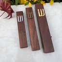 A&S Mezuzot Mezuzah Case in Western Wall Design Waterproof Judaica Door Mezuza for Home Blessing (Black Polyrasin, 7 Inches)