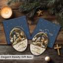 7 x Nativity Christmas Ornaments 2026 - Catholic Faith Idea Gifts for Christmas Tree, Christian Ornaments Keepsake, Religious Gifts for Women Christian, Family, Friend