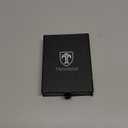 TRAVANDO Swype Slim Wallet for Men Metal RFID Blocking Mens Wallet Card Case (Without AirTag* Pocket) (Carbon)