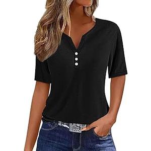 Aztec Print T Shirts Women Western Tribal Ethnic Style Short Sleeved Shirt Country Concert Tops Casual Vacation Tees, Large