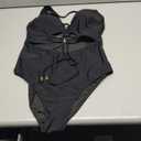 Blooming Jelly Womens Sexy One Piece Swimsuit Cut Out Slimming Bathing Suit V Neck Crisscross Back Swimwear L