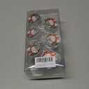 Cute Snowmen Shower Curtain Hooks, 12 Pcs Christmas Snowman Rust Proof Glass Surface Stainless Steel Curtain Rings for Bathroom Bedroom Living Room Kitchen Home Shower Rods Decor