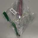 Maestri House Rechargeable Milk Frother, Adjustable 2-Speed Handheld Electric Foam Maker Waterproof Detachable Stainless Steel Whisk Drink Mixer Foamer for Lattes, Cappuccino, No Stand (Grape Purple)