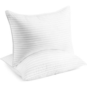 The Kuyami Pillow, Standard/Queen/King, Supportive Fluffy for Back, Stomach and Side Sleepers (Standard/2 Packs)