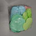300 Pcs Heart Shaped Jewelry Bags 3.9 x 3.9 Inch Jewelry Packaging for Small Business Zip with Top Lock Baggies Cute Packaging Supplies for Necklace Earring Bracelets Sample(Mixed Color,Heart Shaped)