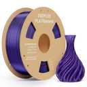 DEEPLEE Galaxy PLA 3D Printer Filament 1.75mm 1kg, Sparkle Purple Glitter PLA, Dimensional Accuracy +/-0.02mm, Colorful Twinkling Shiny 3D Printing Filament 3 Pack