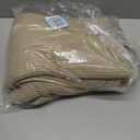 POLYTE 430 GSM Microfiber Quick Dry Lint Free Oversize Bath Towel Set, 6 Piece (Waffle Weave)