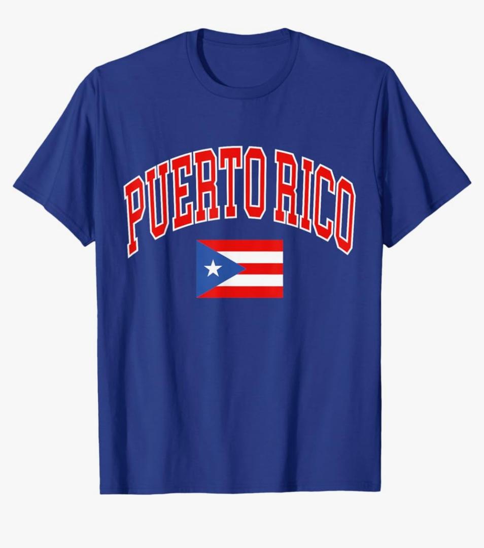Puerto Rico Flag Proud Puerto Rican T-Shirt, Size: M