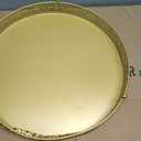 Wenqik 18 Inch Gold Cake Stand Set Metal Round Cupcake Dessert Stand with Cake Cutting, Spatula Wedding Cupcake Pastry Display Candy Holder Display for Wedding Party Birthday Baby Shower(Classic)