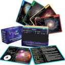 Stargazing Cards - Messier Catalog | Night Sky Exploration Kit for Telescopes & Binoculars | Flashcards with Star Charts, Astrophotography & Facts | Perfect Astronomy & Space Gift for Kids & Adults