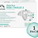 Amazon Brand - Mama Bear Gentle Touch Diapers, Hypoallergenic, Size 2, 184 Count (4 packs of 46), White