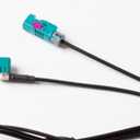 Sinbon Electronics Antenna Cables LEONI Dacar (R) 302-3-KOAX-B(105)-50-2.1-3.3, Pack of 5