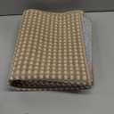 2x4 ft Entryway Rug Indoor Door Mat Non Slip Boho Woven Washable Area Rugs Kitchen Runner Rug Mat, Front Entry Rugs Entrance Doormat for Hallway Porch Bathroom Laundry Room, Brown 24"x48"