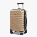 Feybaul 20Inch Hard Case Luggage Carry On Luggage Lightweight With Spinner Wheels Rolling Suitcase 22x14x9 Airline Approved PC+ABS With TSA Lock Hardshell Travel Carry On Size Hardside Suitcase,White