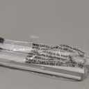 LazBlinds No Tools No Drill 1" Vinyl Mini Blinds, Cordless Blinds for Windows, Light Filtering Horizontal Window Blinds & Shades, 34" W x 36" H, White