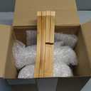 Baderke 2 Pcs Lotus Bowl Planter with Base Ceramic Hydroponic Planter Water Lily Bowl for Planting Aquatic and Indoor Plants Household Ceramic Basin Decor (White)