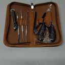 Toenail Clippers for Thick Toenails, Mens Stocking Stuffers 2025 Angled Head Toe Nail Clippers, Heavy Duty 45 Slanted Toenail Clippers, 37mm Wide Jaw Nail Clippers Christmas Gifts for Men Dad, 6 PCS