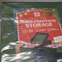 Holiday Cheer Premium Christmas Ornament Storage with 8 Tray Christmas Storage Container with Dividers Perfect for Holiday Decorations Fits 128 Holiday Ornaments Tear-Proof Fabric